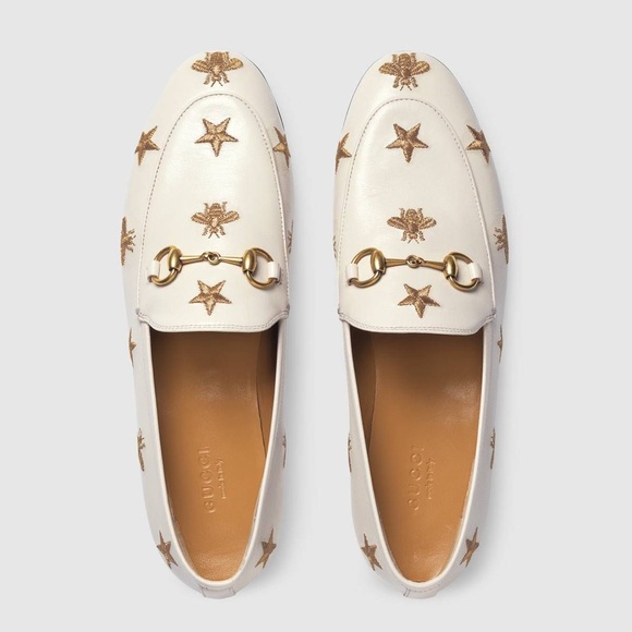 Gucci Shoes - Gucci loafer bees and star Jordaan leather loafer